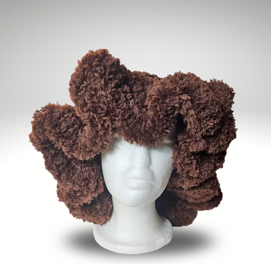 Crochet Ruffle Hat