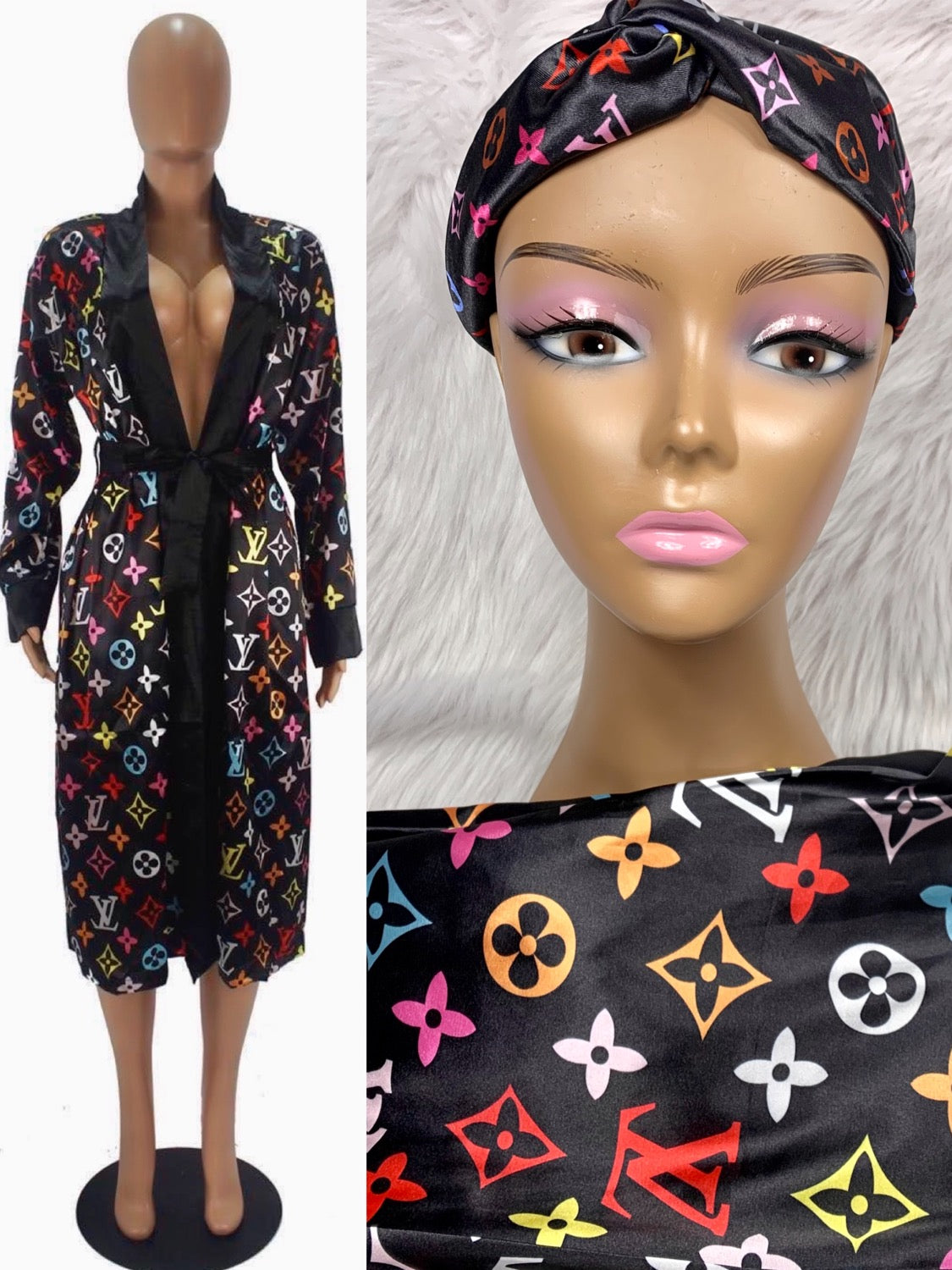 Robe and Headband Set