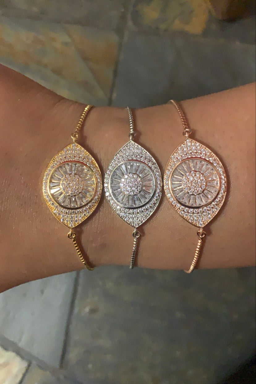 Eye Tennis Bracelet