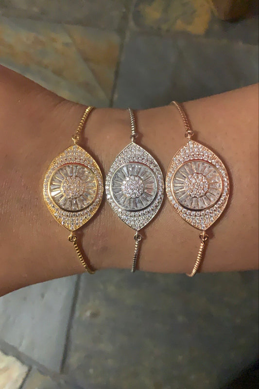 Eye Tennis Bracelet