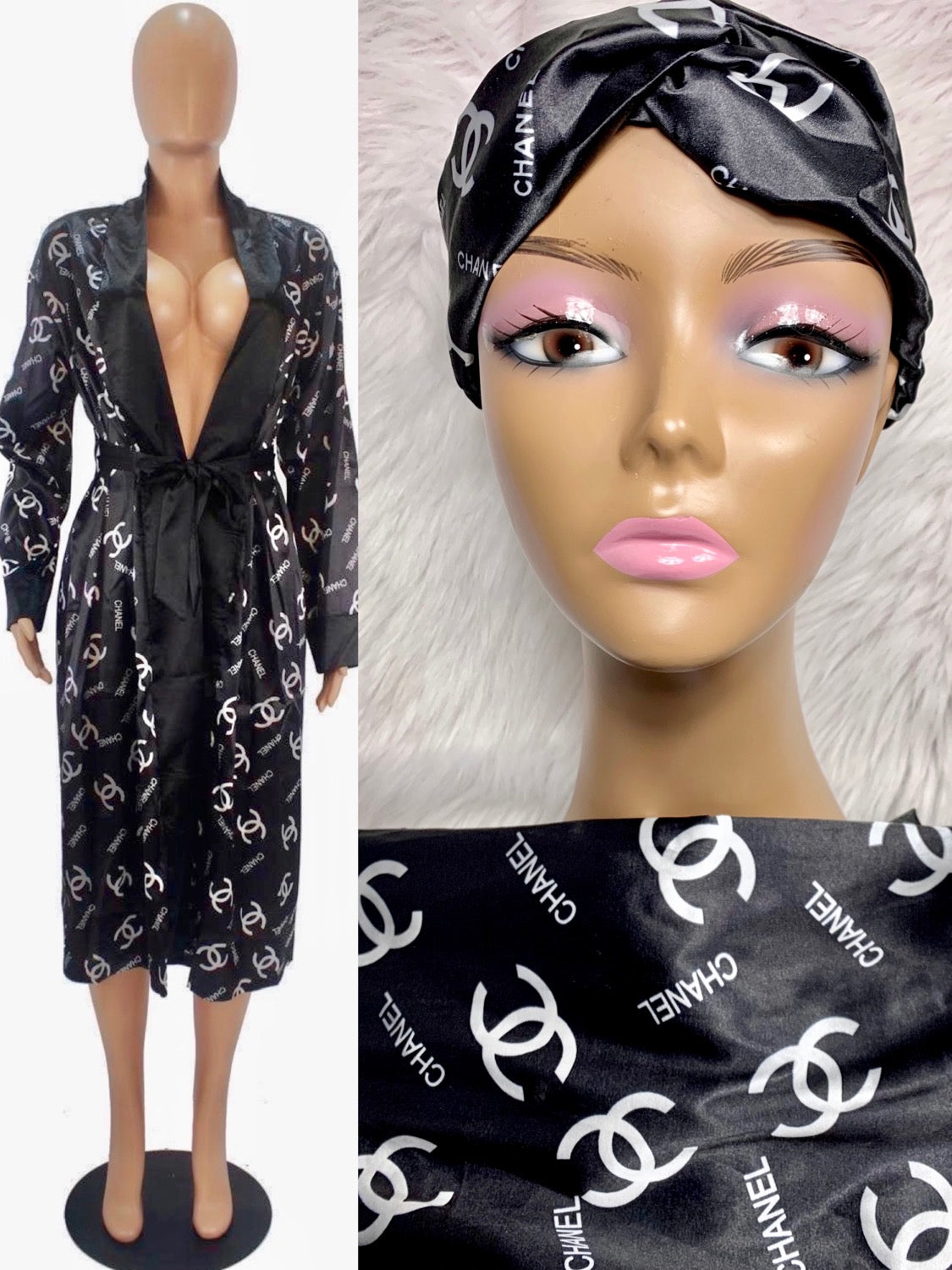 Robe and Headband Set