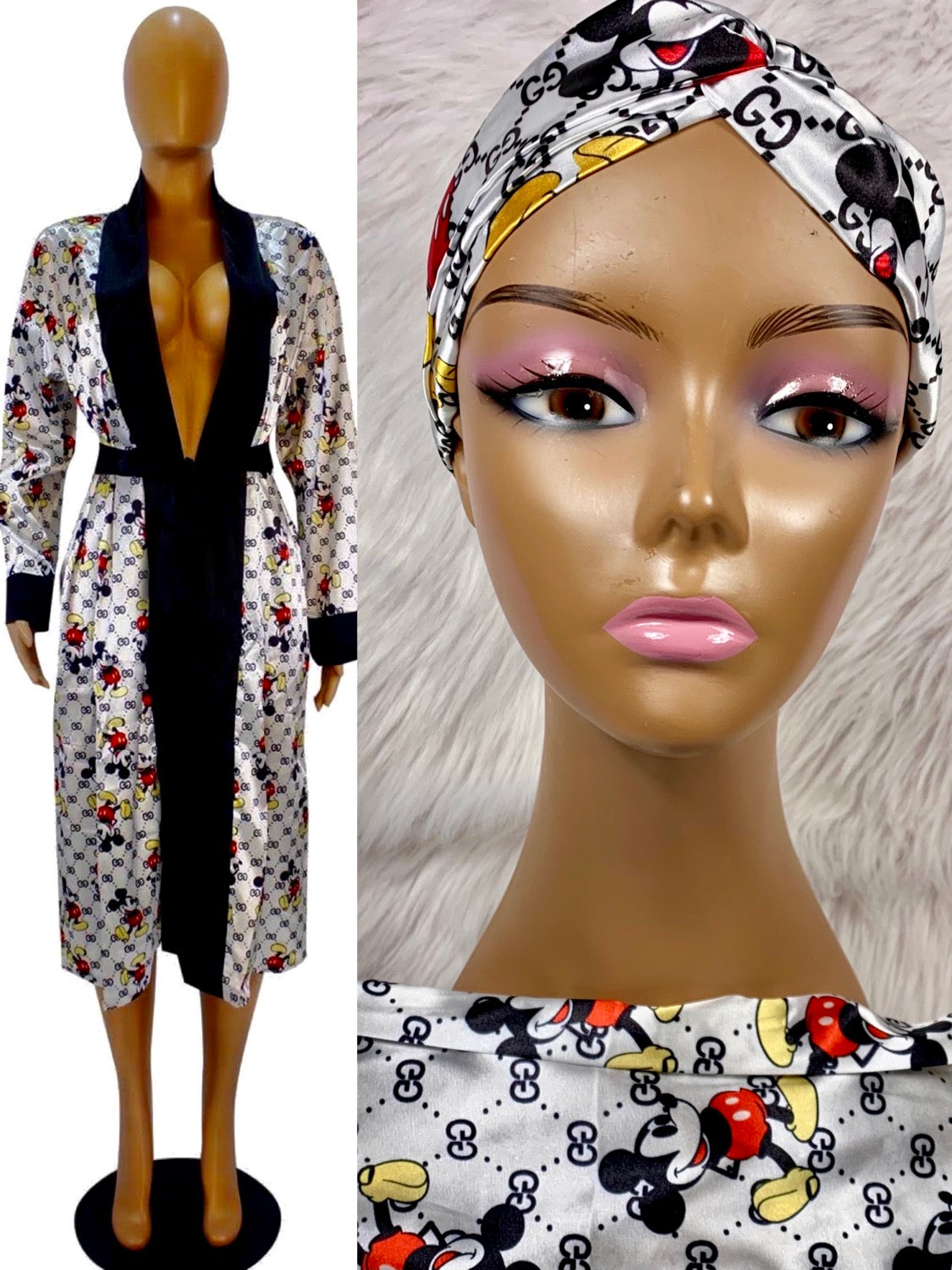 Robe and Headband Set